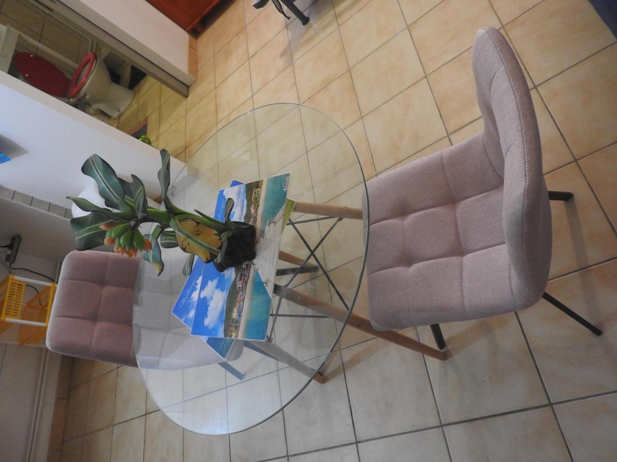 Studio Hibiscus-Ch Vue Sur Mer,Plage,Clim Les Anses-d'Arlets Luaran gambar