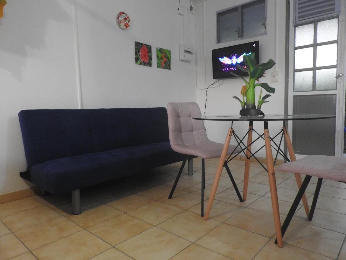 Studio Hibiscus-Ch Vue Sur Mer,Plage,Clim Les Anses-d'Arlets Luaran gambar